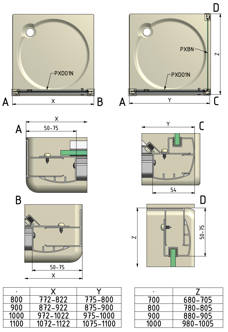 PXDO1N-PXBN-technicky-nakres